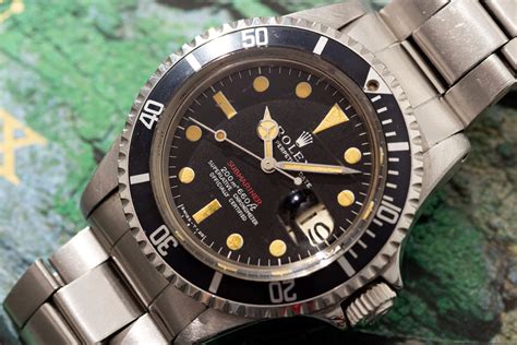 1969 red submariner rolex|vintage rolex submariner no date.